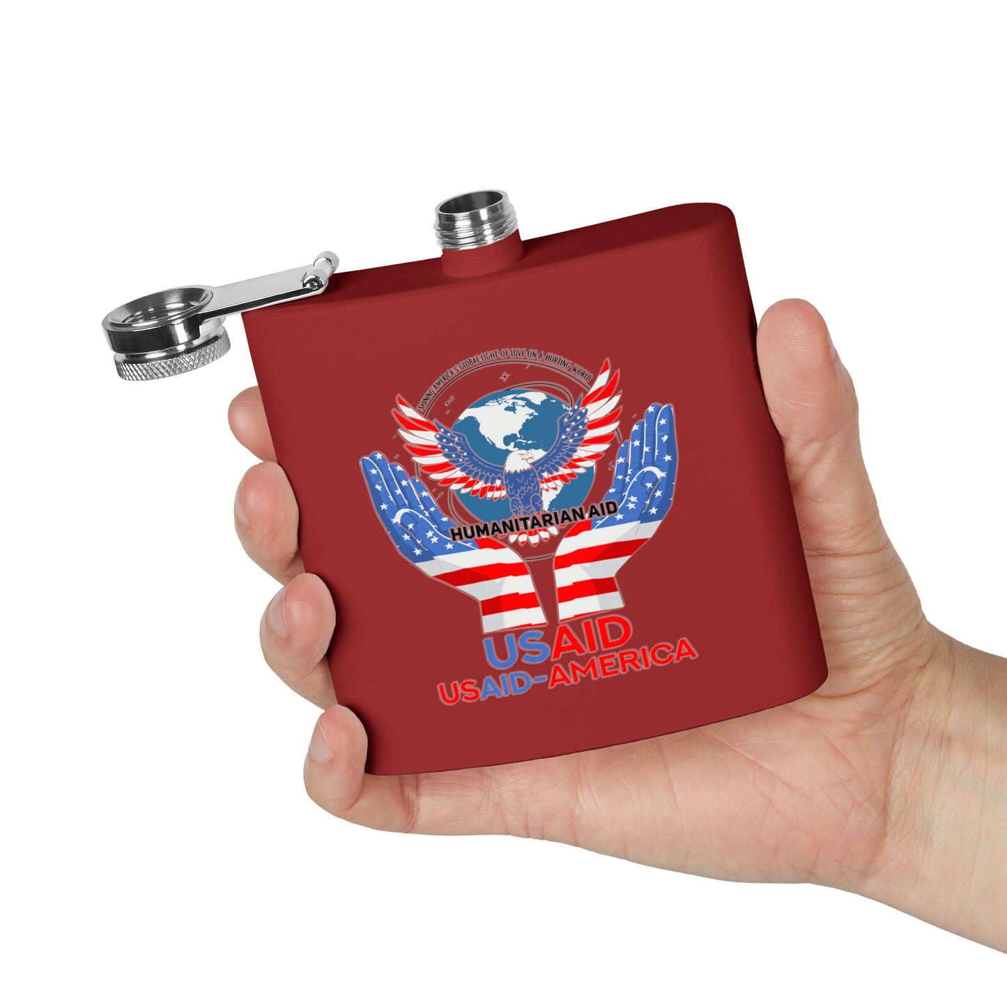Humanitarian Aid Stainless Steel Flask