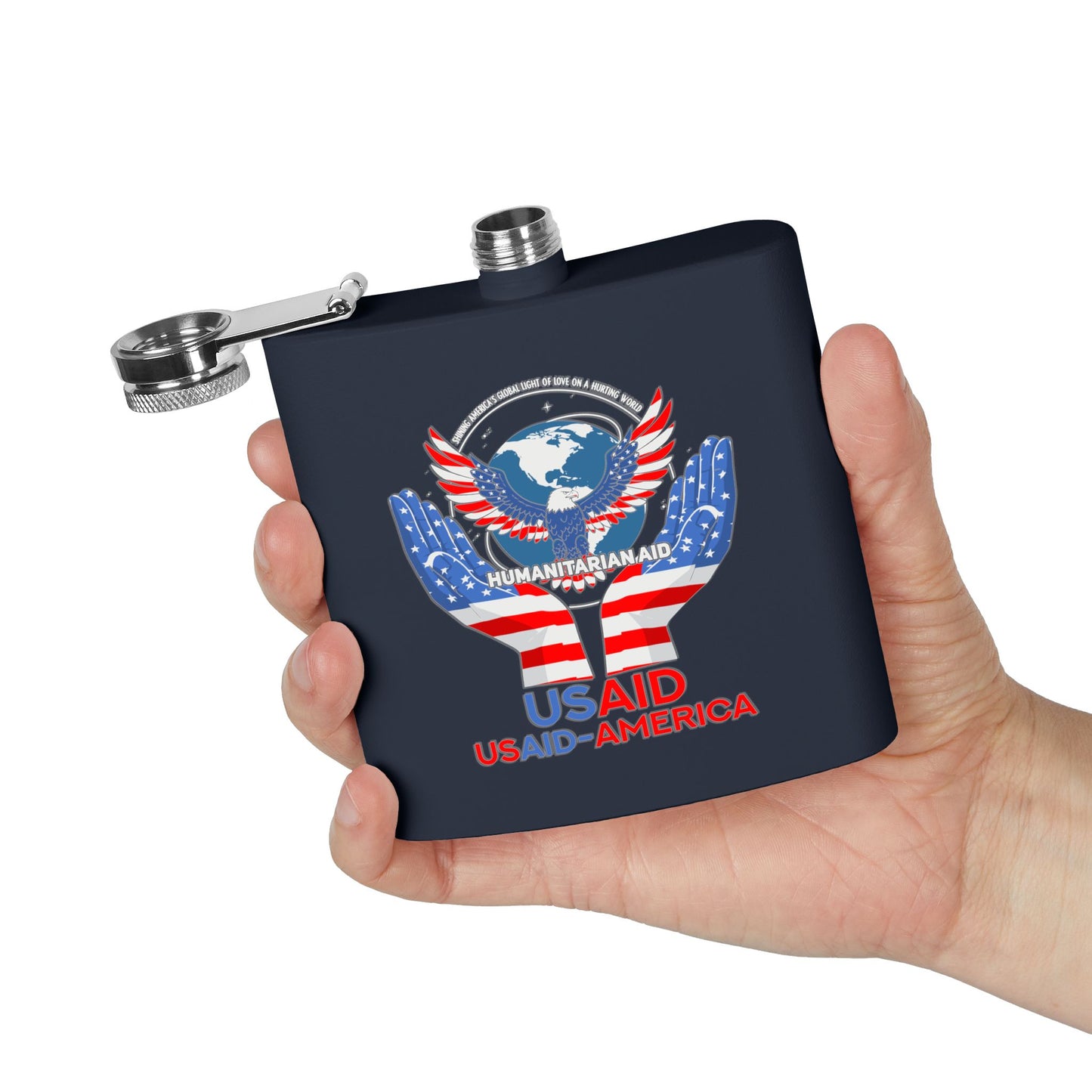 Humanitarian Aid Stainless Steel Flask